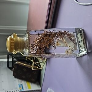 Bath & Body Aroma Art Botanical Oil Glass Bottle Seashells